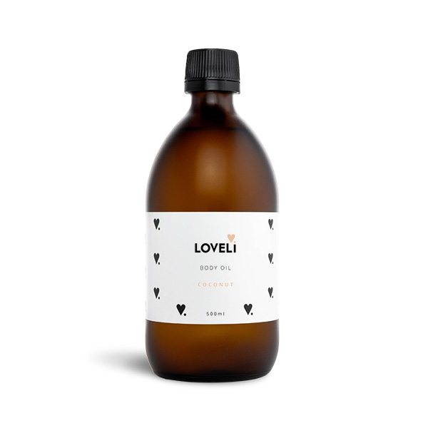 Loveli Refill Body oil Coconut zonder pompje